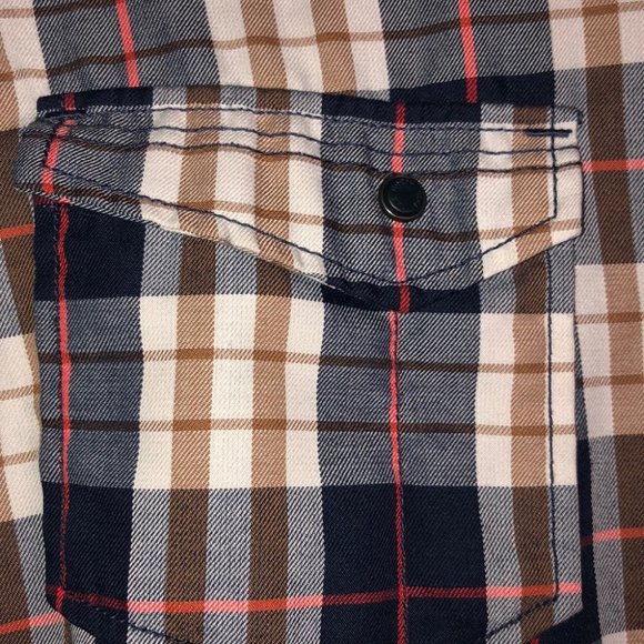 🪡THE NORTH FACE🪡MEN PLAID BUTTON DOWN SHIRT🪡 - Picture 4 of 8